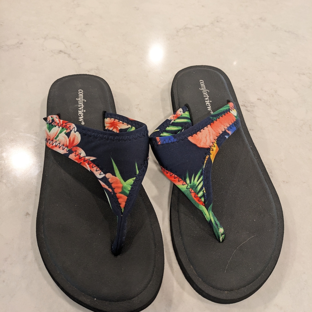 Comfortview Multicolor Flats for Effortless Style